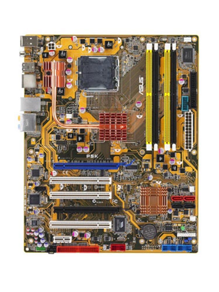 ASUS P5K マザーボード Intel P35 LGA 775 ATX メモリ最大8G対応 保証あり — 1/1
