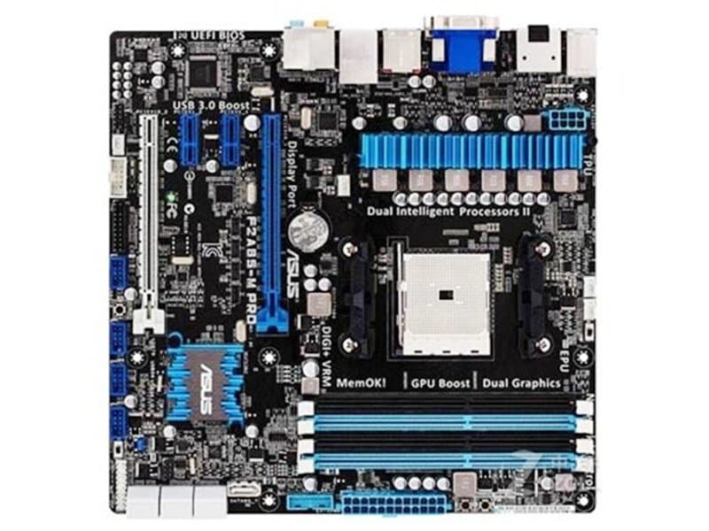 ASUS F2A85-M Pro マザーボード AMD A85X Socket FM2 Micro ATX メモリ最大64G対応 保証あり — 1/1