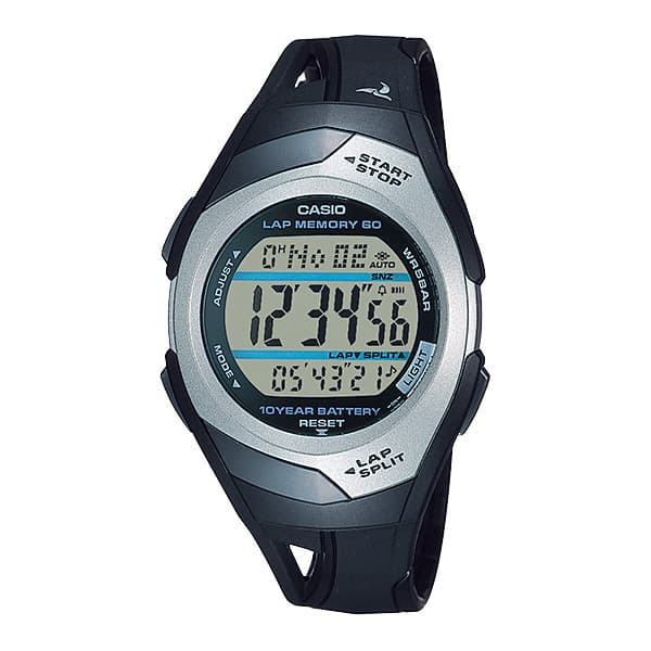 【新品・箱なし】カシオ CASIO 腕時計 メンズ レディース STR-300CJ-1JF PHYS クォーツ グレー ブラック国内正規 — 1/1