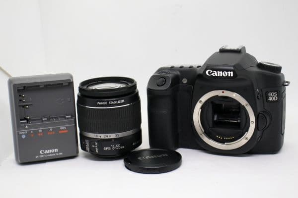 ■美品■キヤノン Canon EOS 40D ボディ + EF-S 18-55mm F3.5-5.6 IS デジタル一眼レフ レンズキット キャノン#Z8381 — 1/10