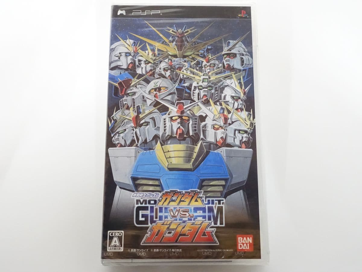 1587 機動戦士ガンダム ガンダムVS.ガンダム ULJS-00165 バンダイナムコゲームス PSP 未使用 未開封 — 1/3