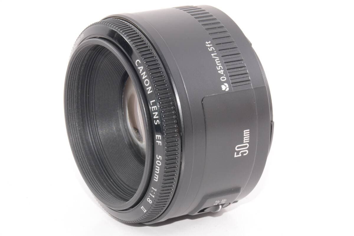 【外観特上級】Canon EF50mm F1.8 II — 1/6