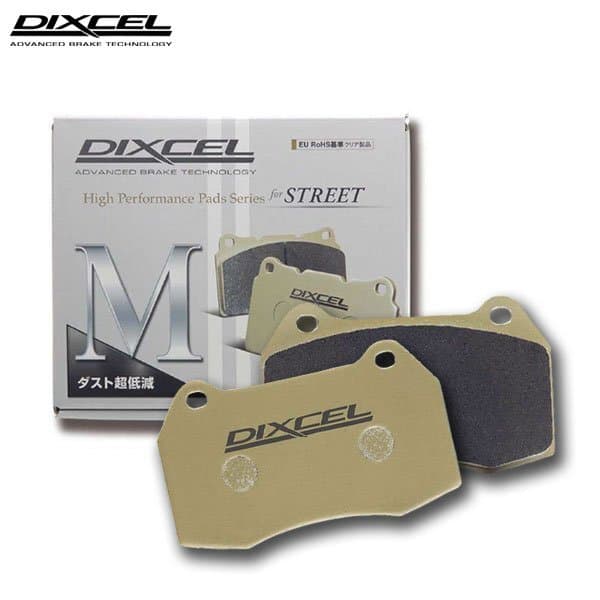 DIXCEL ディクセル ブレーキパッド Mタイプ フロント用 ランサーエボリューション CD9A CE9A H4.10~H8.9 I・II・III — 1/2