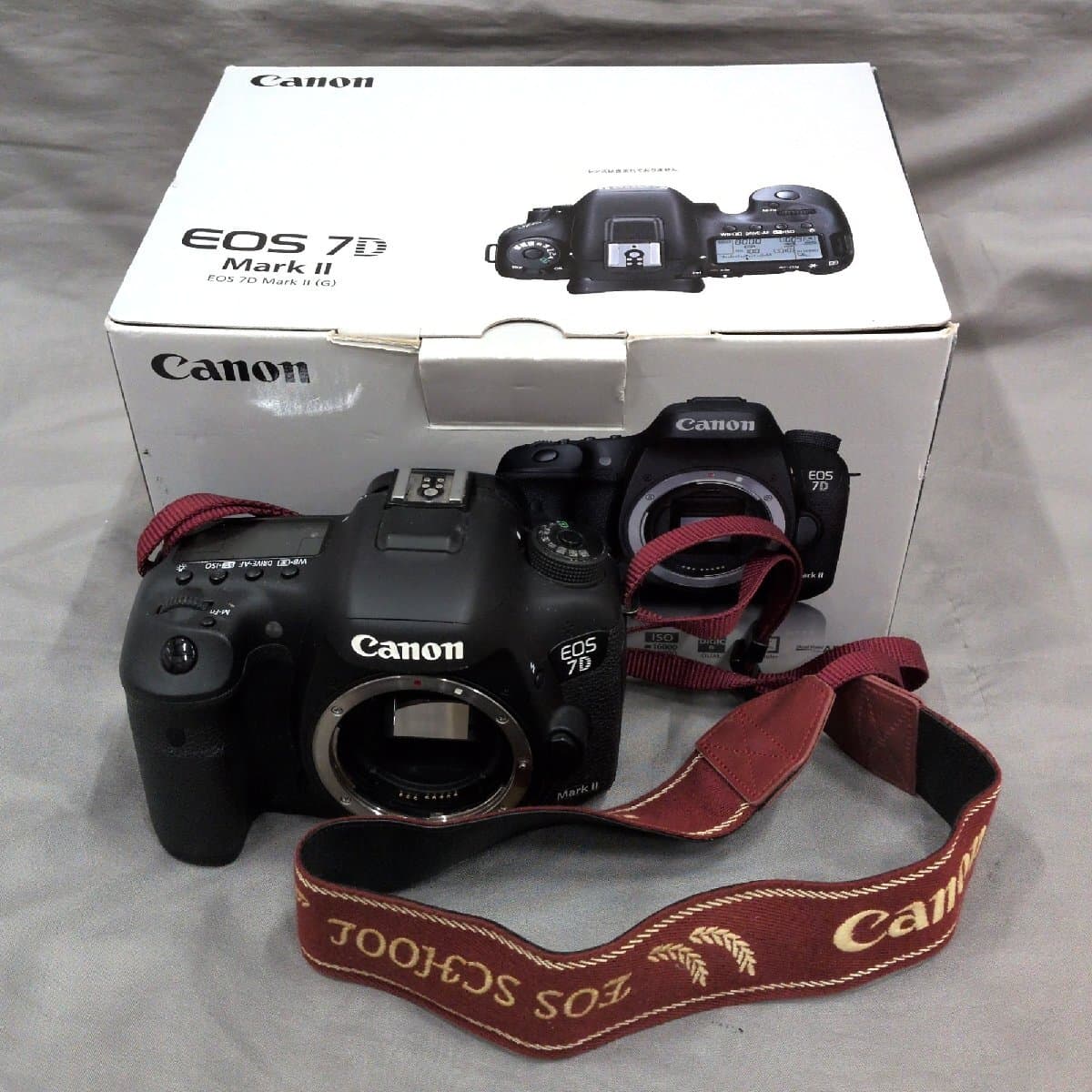 1円 Canon EOS 7D Mark IIキャノン 一眼レフ デジタルカメラ ボディ 光学機器 現状品 — 1/7