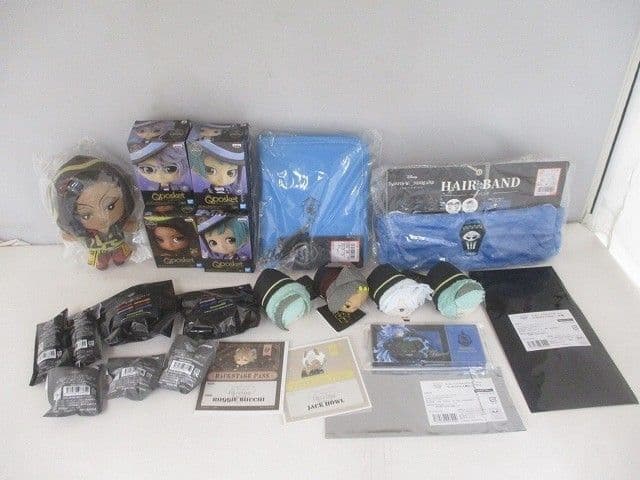 ディズニー ツイステッドワンダーランド ジェイド アズール 他 ツムツム ヘアバンド 等 グッズセット 中古品 — 1/5