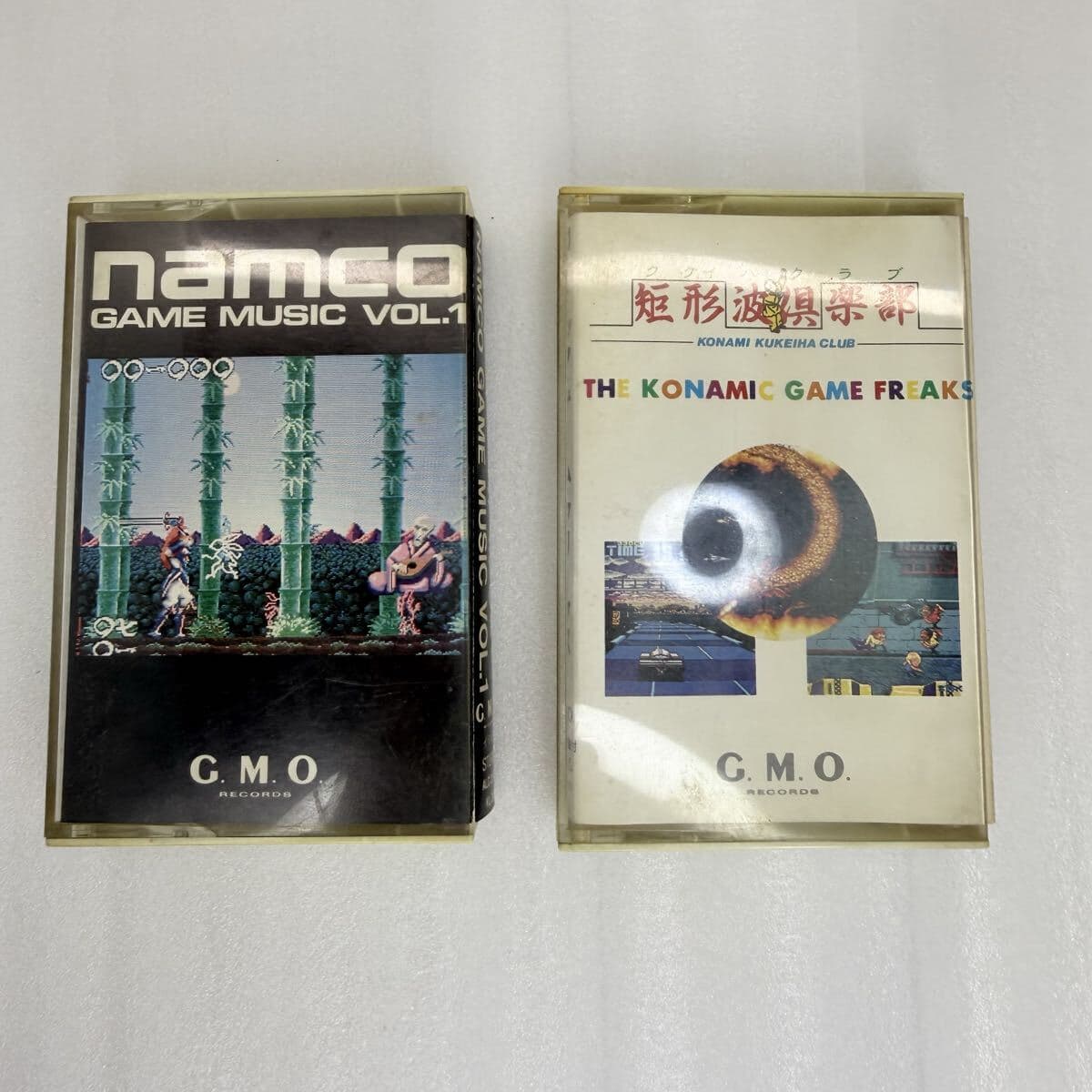 【再生確認済/2本セット】G.M.O.レコード カセットテープ ナムコ ゲームミュージック VOL.1 / 矩形波倶楽部 コナミ 当時物 サントラ — 1/9