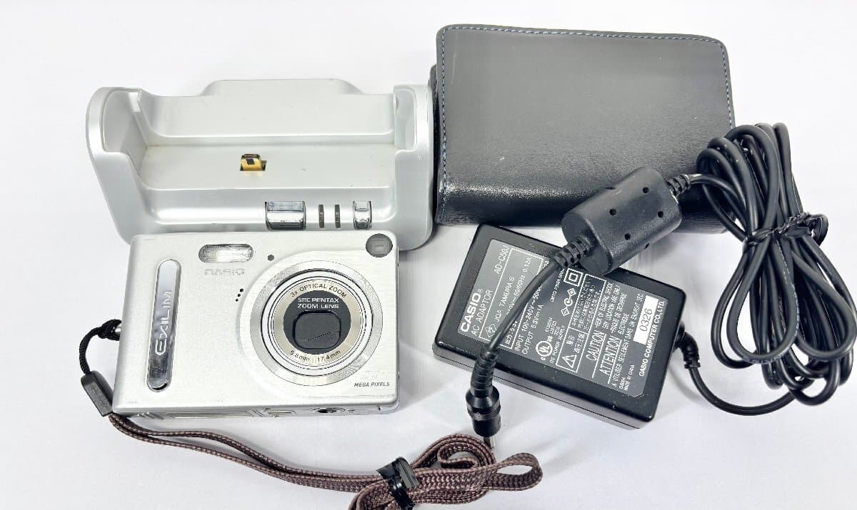 サ) 簡易動作確認済み CASIO EXILIM EX-Z3 カシオ デジカメ コンデジ エクシリムシリーズ 充電器付き コンパクトデジタルカメラ — 1/6