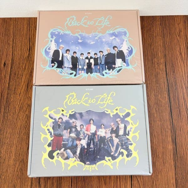 &TEAM エンティーム Back to Life KR 1st Mini Album 2種 セット シュリンク付 未開封 K-POP CD アルバム HYBE 動作未確認 — 1/6