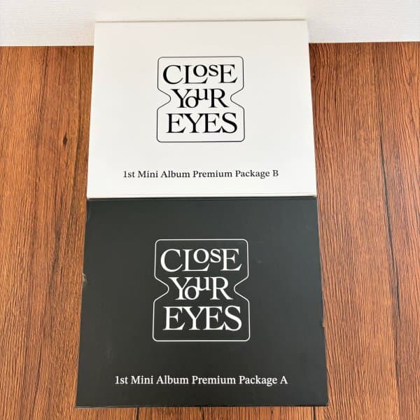 CLOSE YOUR EYES CYE ETERNALT 1st Mini Album Premium Package A B 2種 セット K-POP CD アルバム 開封品 動作未確認 — 1/10
