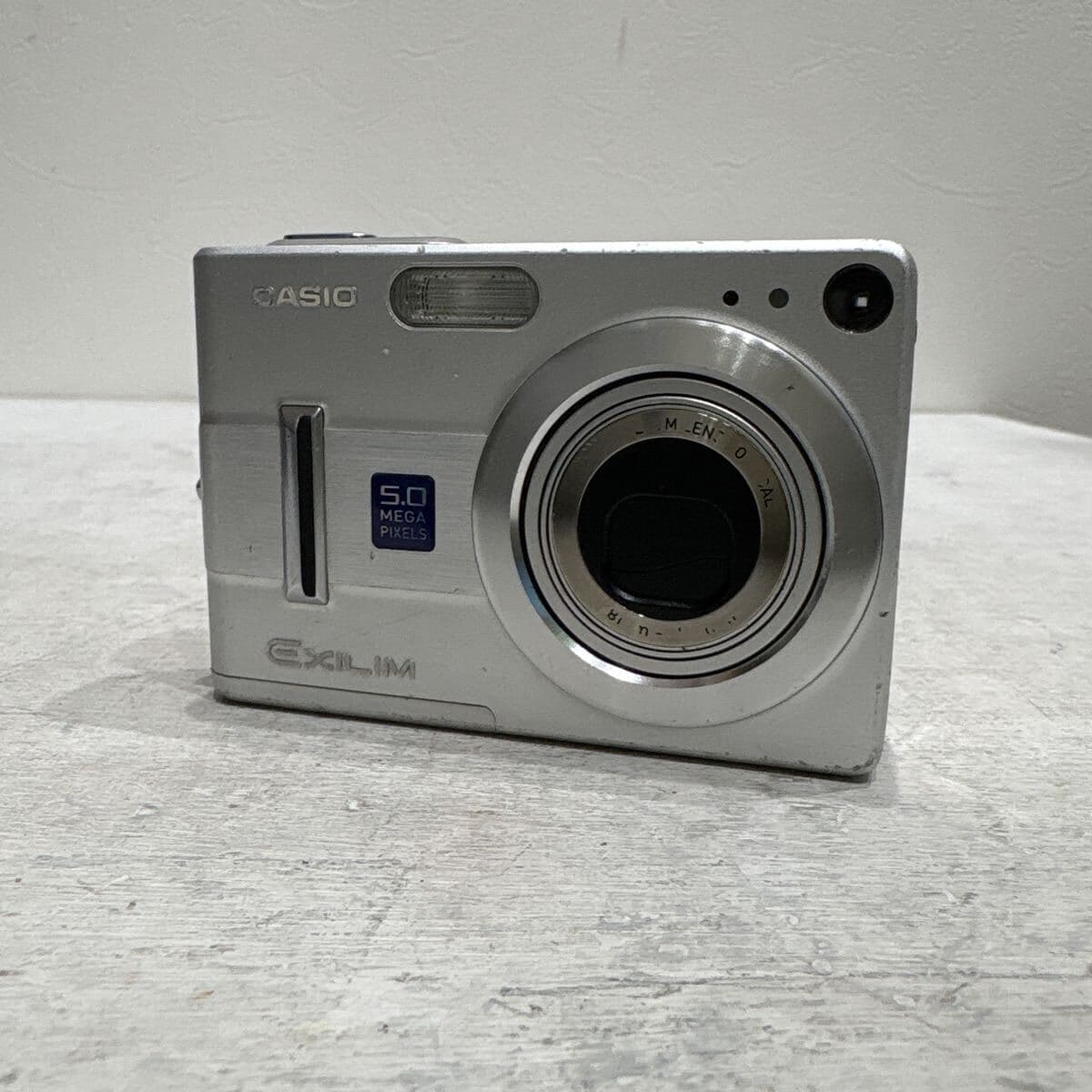 【1円スタート】稼動品 CASIO カシオ EXILIM EX-Z55 シルバー コンパクトデジカメ — 1/8