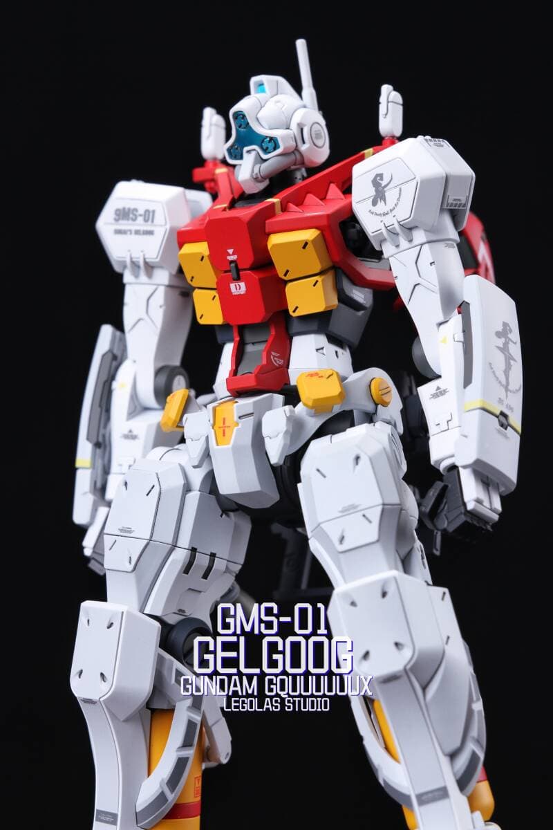 HG 1/144 gMS-01 Gelgoog (GQ) 塗装済み完成品 — 1/3