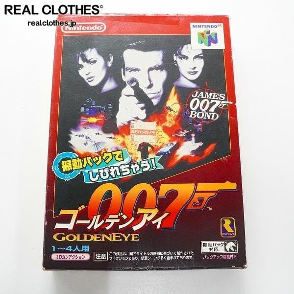 Nintendo64/ニンテンドー64 ソフト レア ゴールデンアイ 007 NUS-P-NGEJ-JPN /000 — 1/6