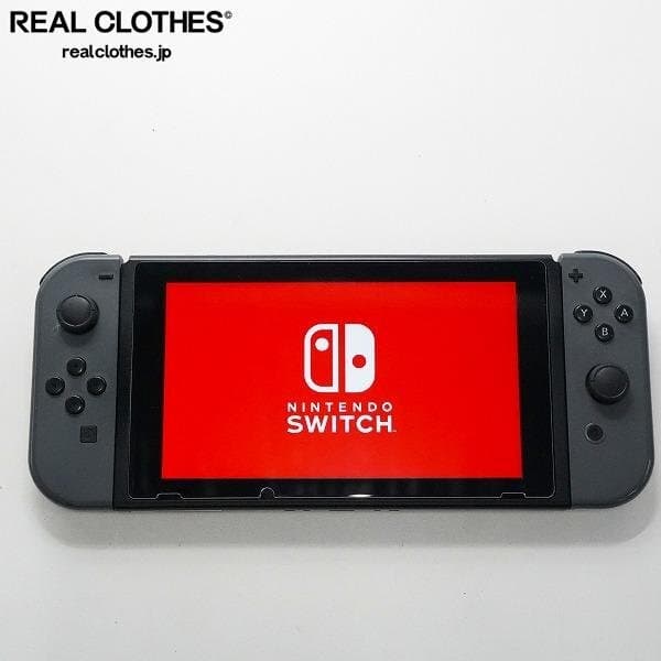 任天堂 Nintendo Switch/ニンテンドー スイッチ 本体 HAC-001/HAC-015/HAC-016 グレー 動作確認済み /080 — 1/10