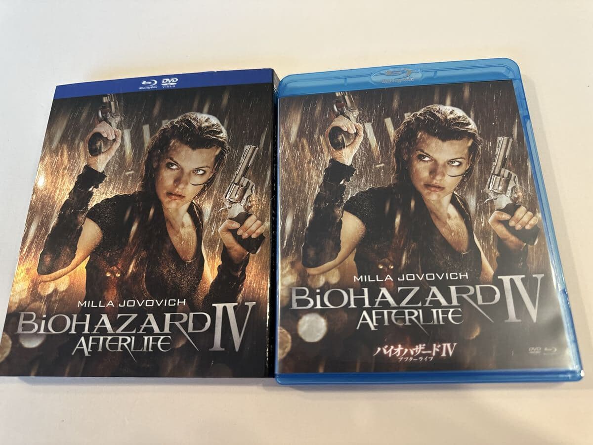 バイオハザードIV アフターライフ Blu-ray+DVDセット ミラ・ジョヴォヴィッチ 日本語吹替 — 1/4