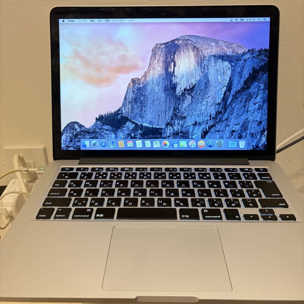 2014年モデル Apple MacBook Pro Retina 13インチ i5 8GB SSD256GB A1502 — 1/10