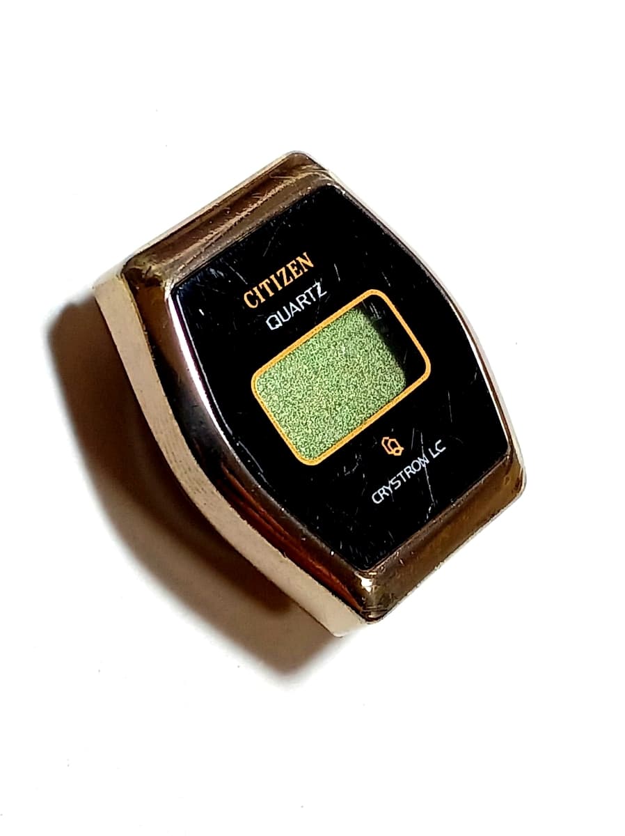 CITIZEN シチズン CRYSTRON クリストロン LC クォーツ デジタル 腕時計 レディース ヴィンテージ アンティーク — 1/4