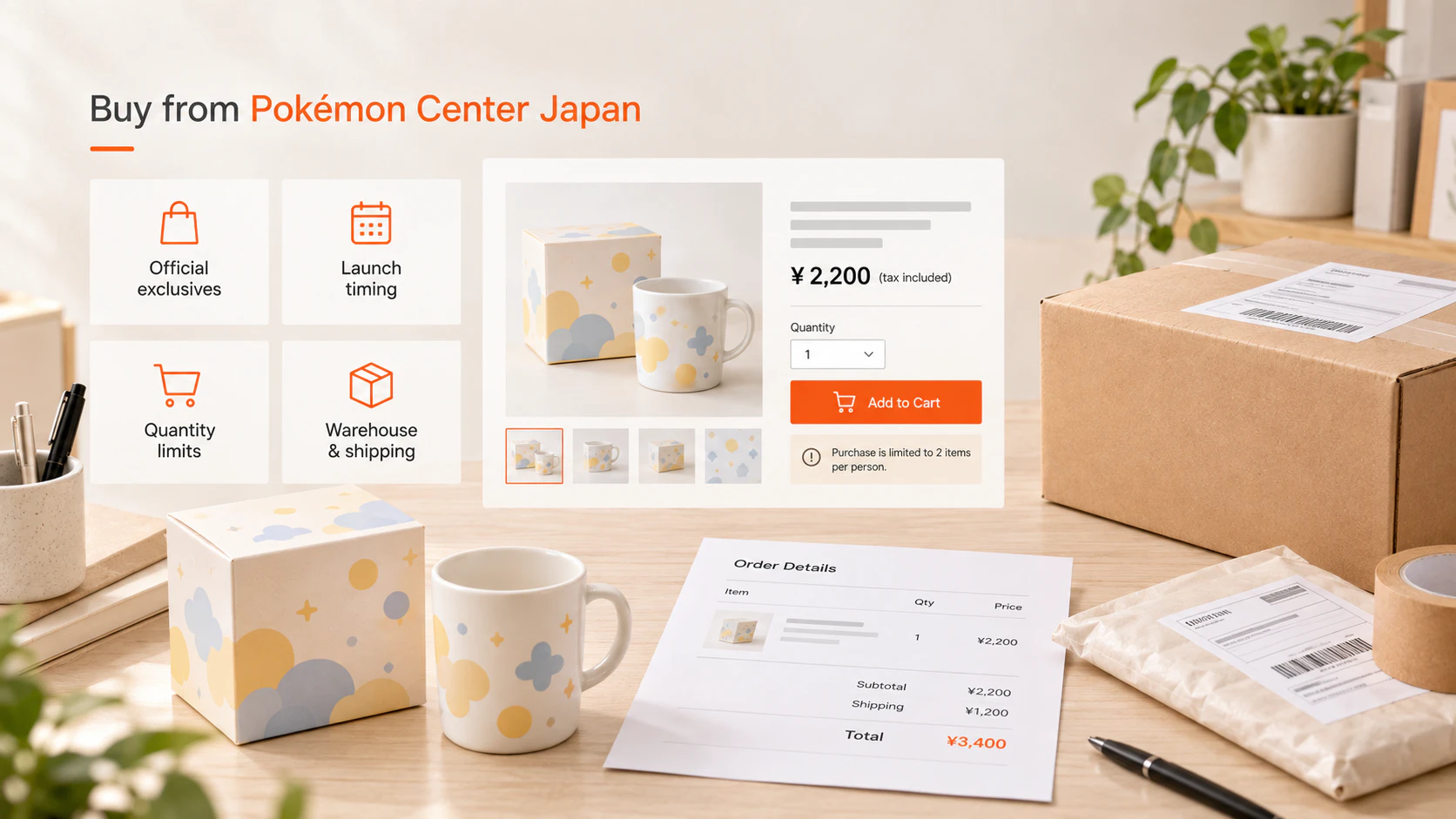 Japan Proxy Shopping guide for Buy from Pokémon Center Japan