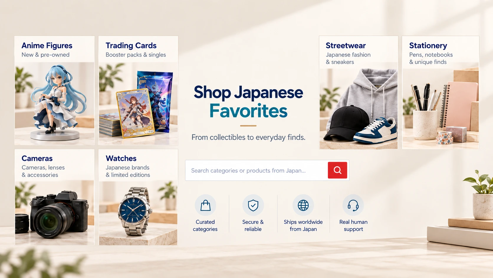 Japan Proxy Shopping visual guide for Japanese Collectibles